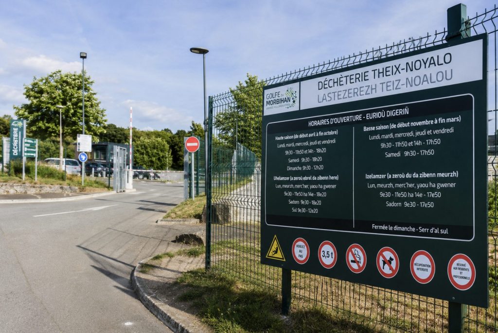 Déchèterie Theix Bonnervo Collectes Valorisation Énergie Déchets