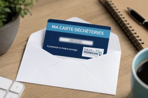 carte d'accès Déchèterie Theix Bonnervo